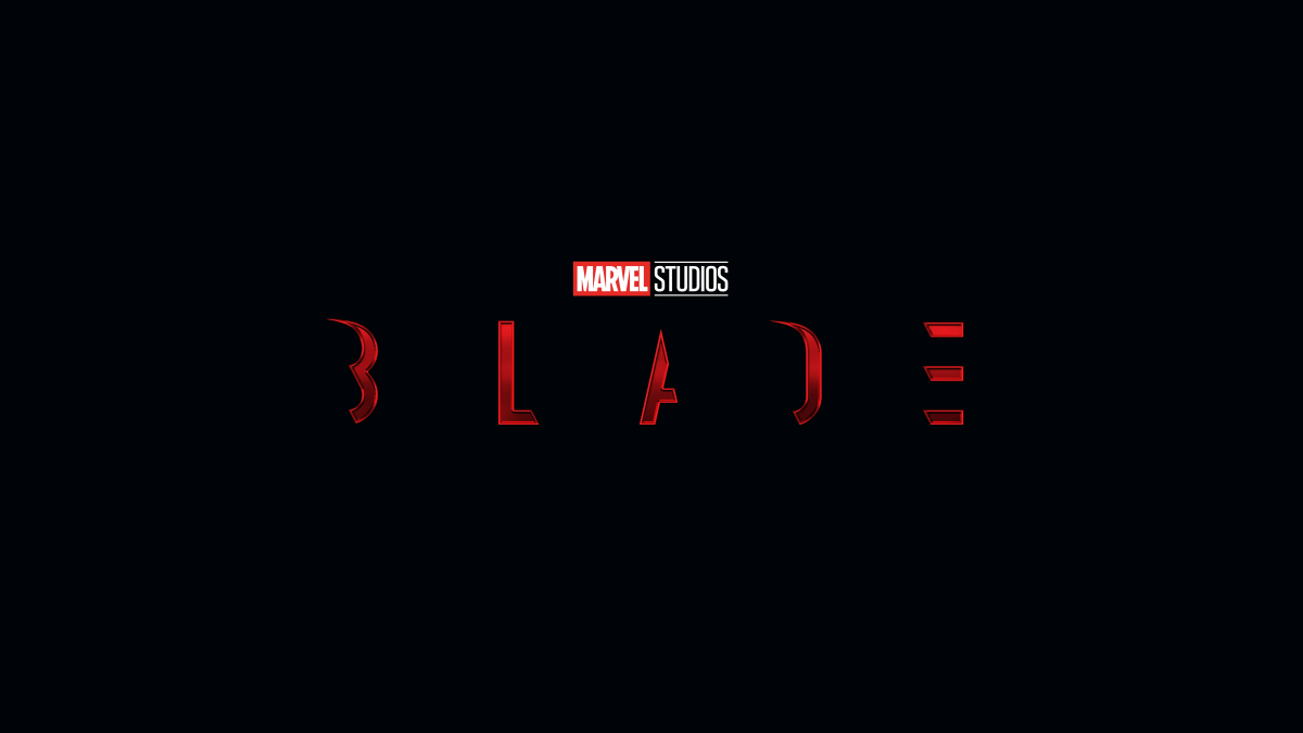 Marvel Stuidos' Blade logo as part of an article about whether Deadpool & Wolverine confirmed that the MCU's Blade is canceled.