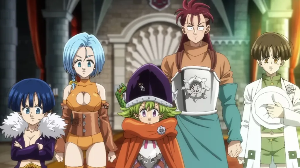 Characters from The Seven Deadly Sins Four Knights of the Apocalypse in Season 2 Trailer