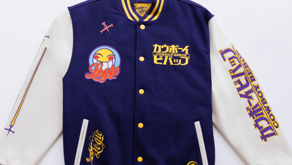The Cowboy Bebop x Logic Varsity Jacket