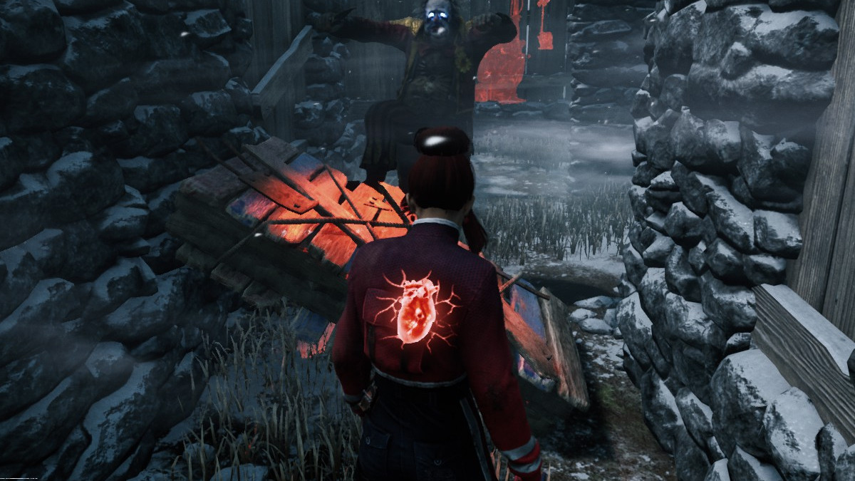 An image of The Clown and Yun-Jin in Dead by Daylight in an article about the upcoming Cross-Progression coming to Dead by Daylight