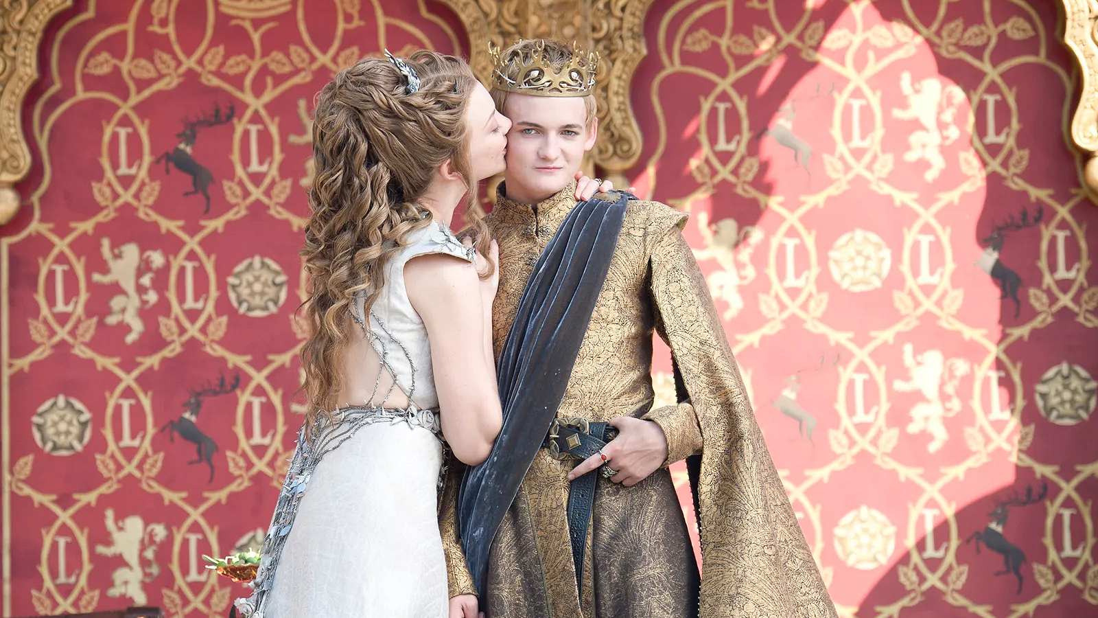 Joffrey Lannister and Margaery Tyrell in a scene from Game of Thrones Season 4, Episode 2's Purple Wedding