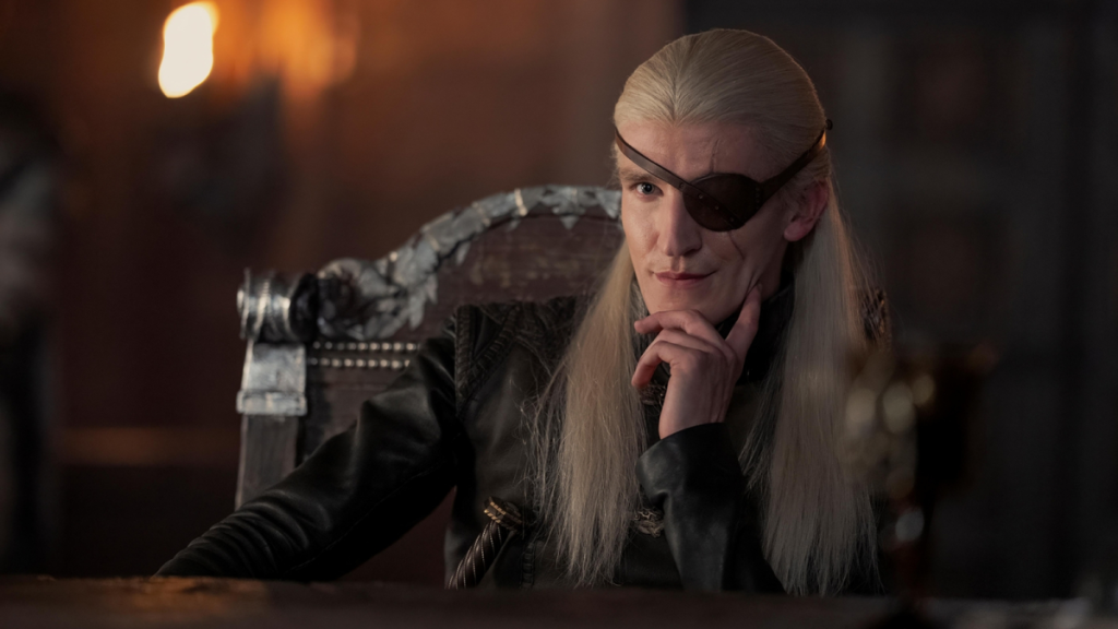 Prince Aemond Targaryen in House of the Dragon Season 2, Episode 4