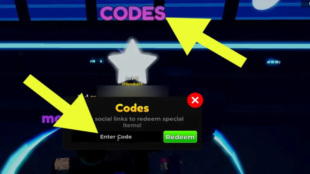 How to redeem codes in Anime Odyssey