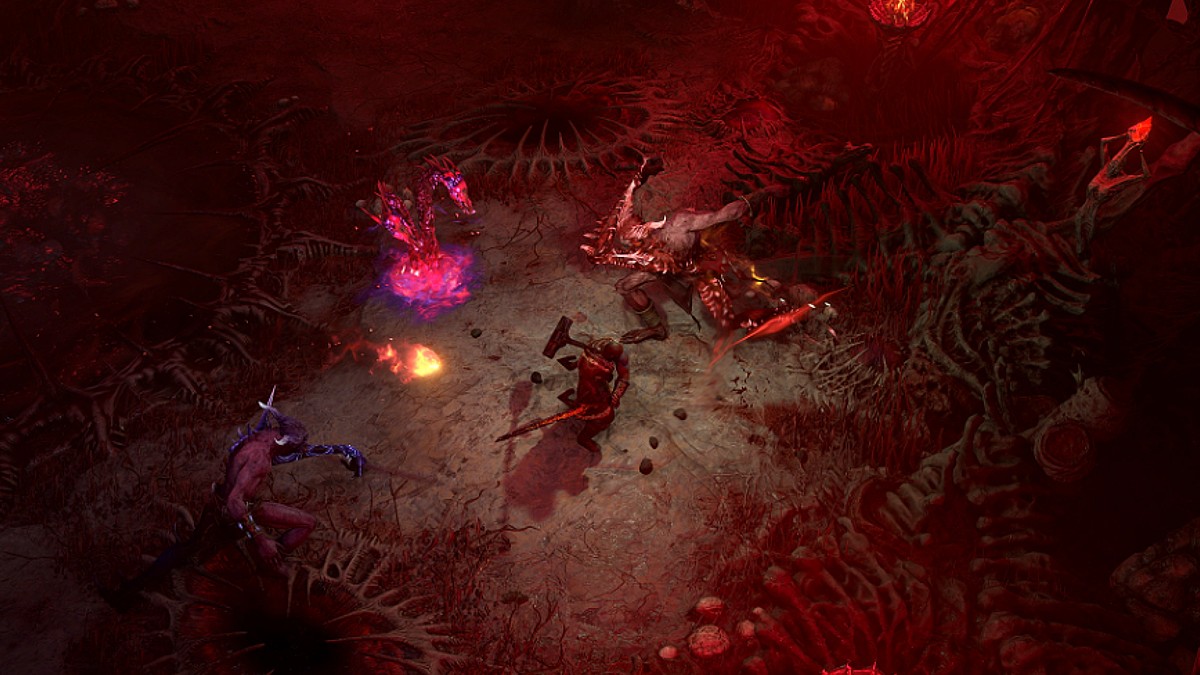 Infernal Hordes season battle in Diablo 4.