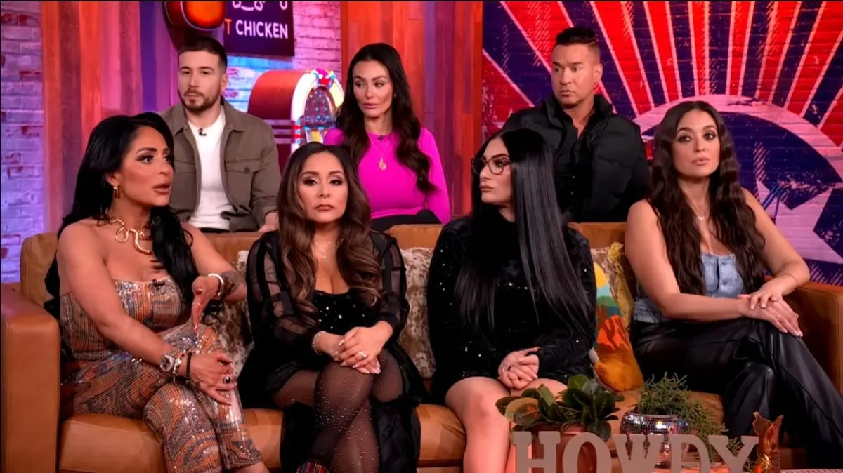 The Season 7 Reuinion. This image is part of an article about whether there will be Jersey Shore: Family Vacation Season 8.