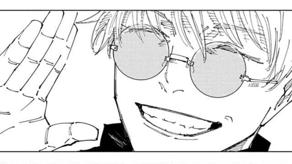 Satoru Gojo in Jujutsu Kaisen Chapter 236