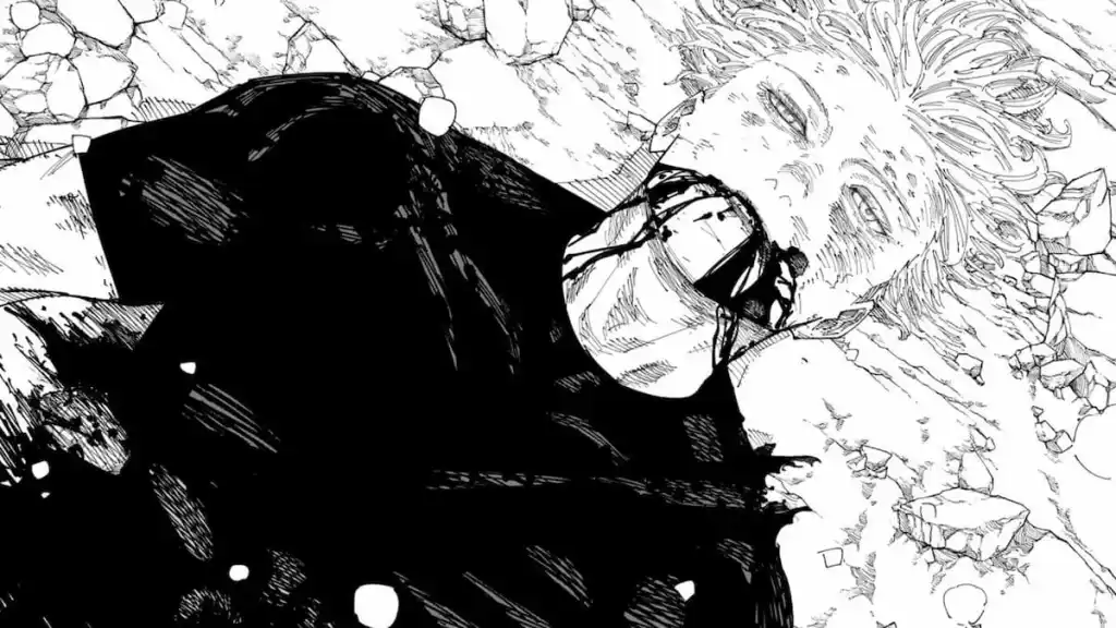 The death of Satoru Gojo in Jujutsu Kaisen Chapter 236