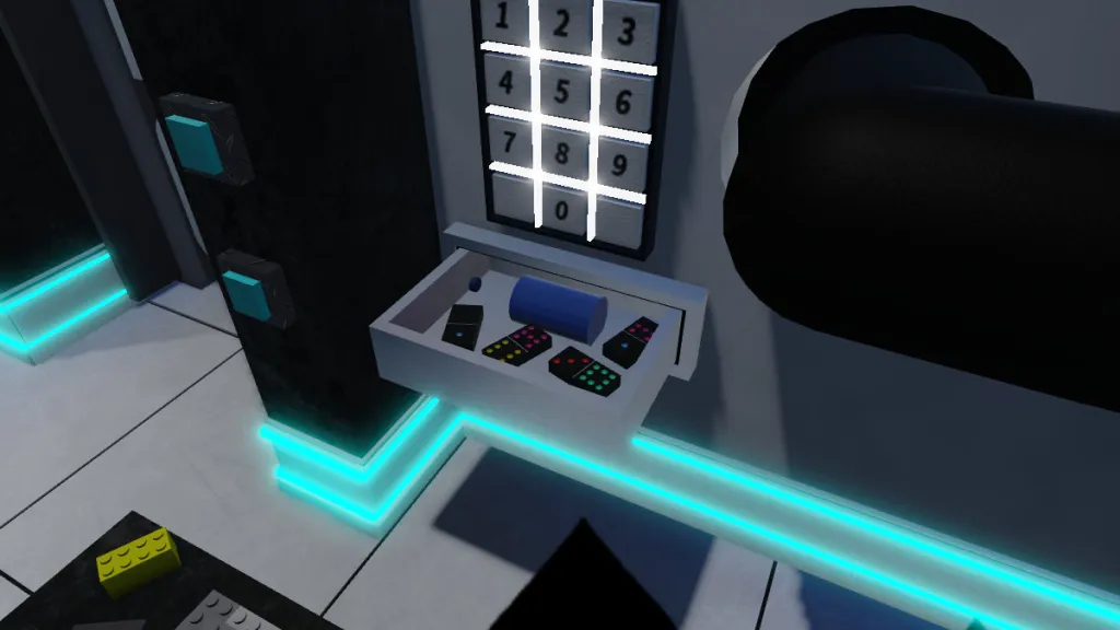 A screenshot showcasing Chapter 4 of Terminal Escape Room in Roblox