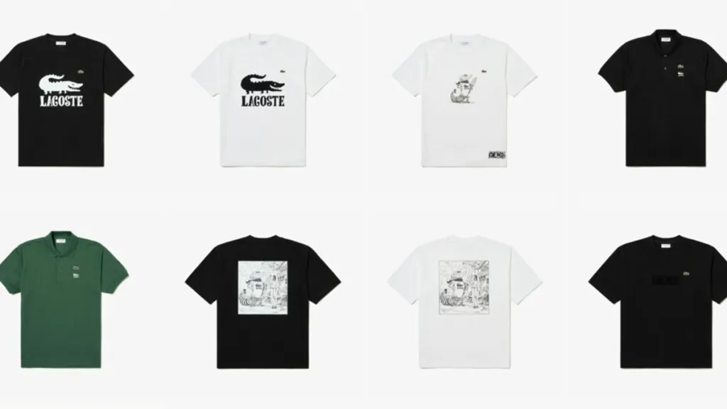 Lacoste X One Piece T Shirt Range