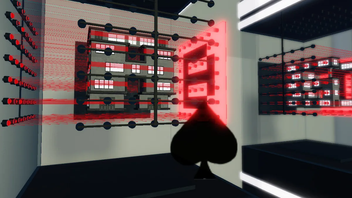 A screenshot showcasing Chapter 4 of Terminal Escape Room in Roblox