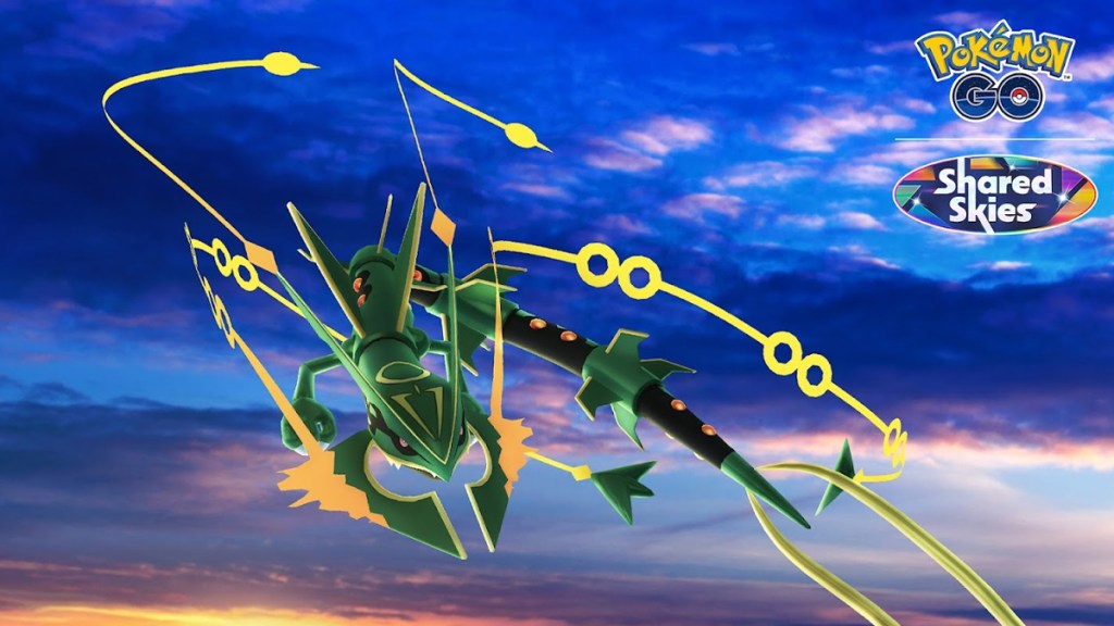 Mega Rayquaza Shared Skies event June 2024