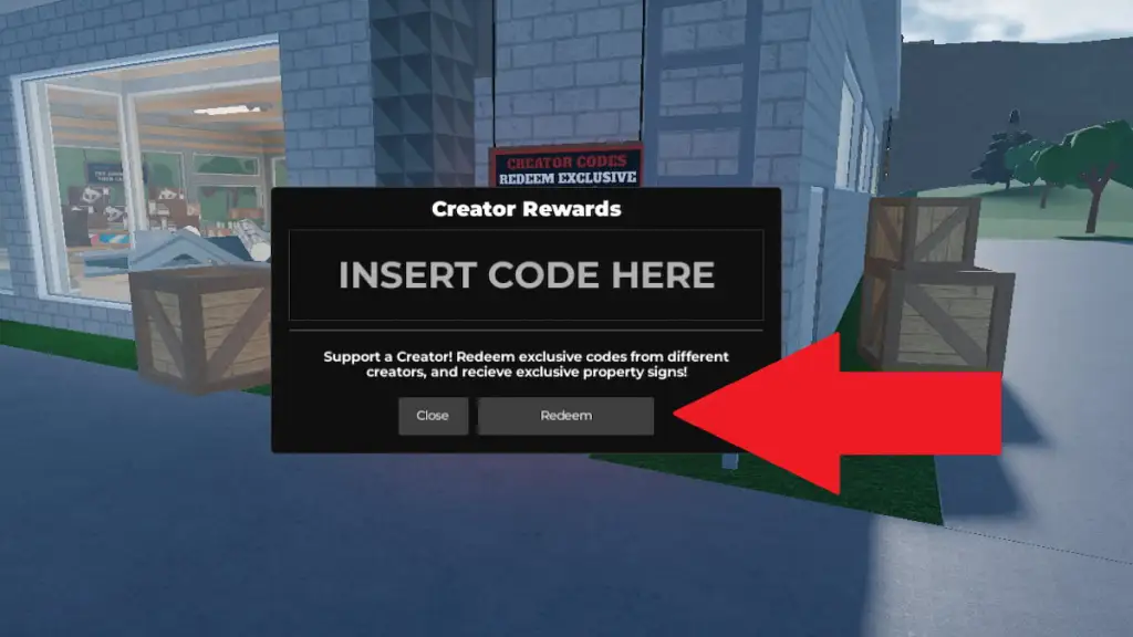 Roblox Oakwood Code Redemption System