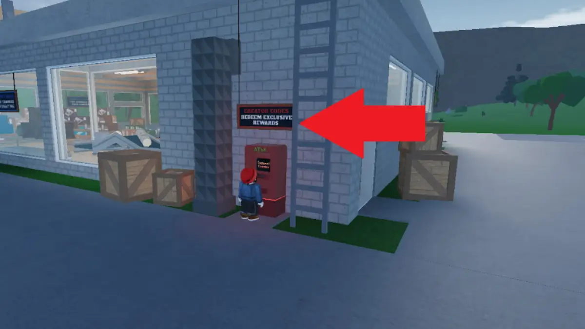 Roblox Oakwood How to redeem codes ATM
