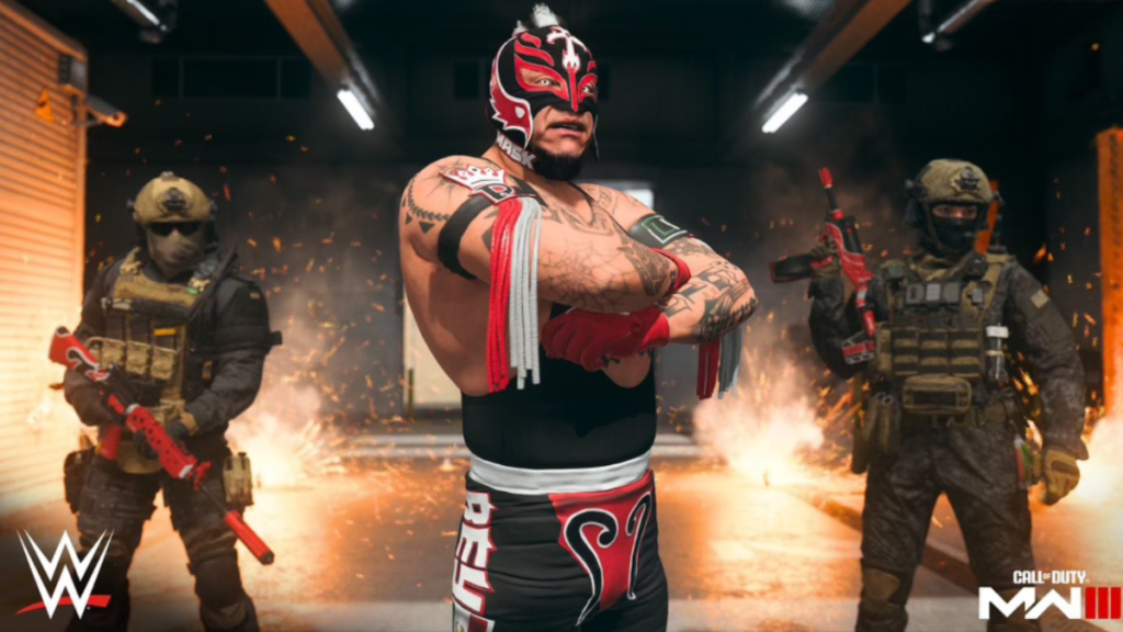 Rey Mysterio WWE Operator in MW3