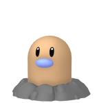 Shiny Diglett