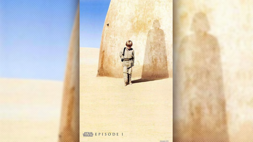 Star Wars: The Phantom Menace teaser poster