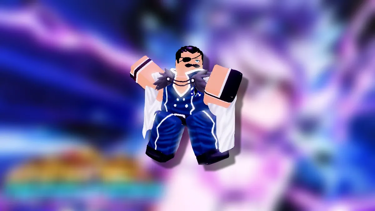 A picture of Strike Commander/Carp from Anime Defenders in an article detailing the best mythic units available in this Roblox experience