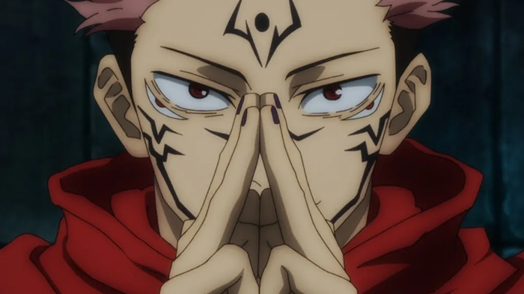 Sukuna Domain handsign Jujutsu Kaisen anime