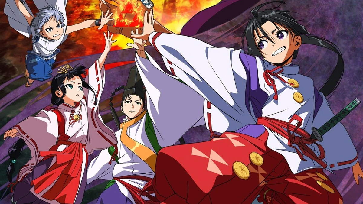 The Elusive Samurai anime keyart from poster