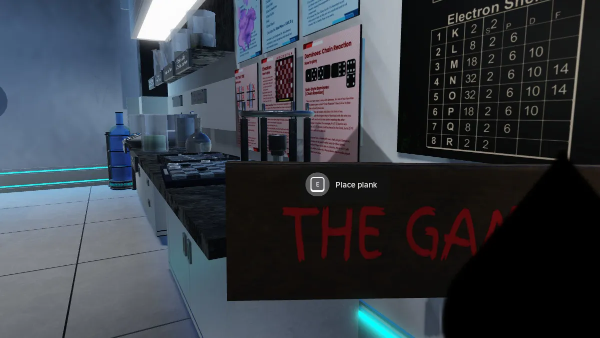 A screenshot showcasing Chapter 4 of Terminal Escape Room in Roblox