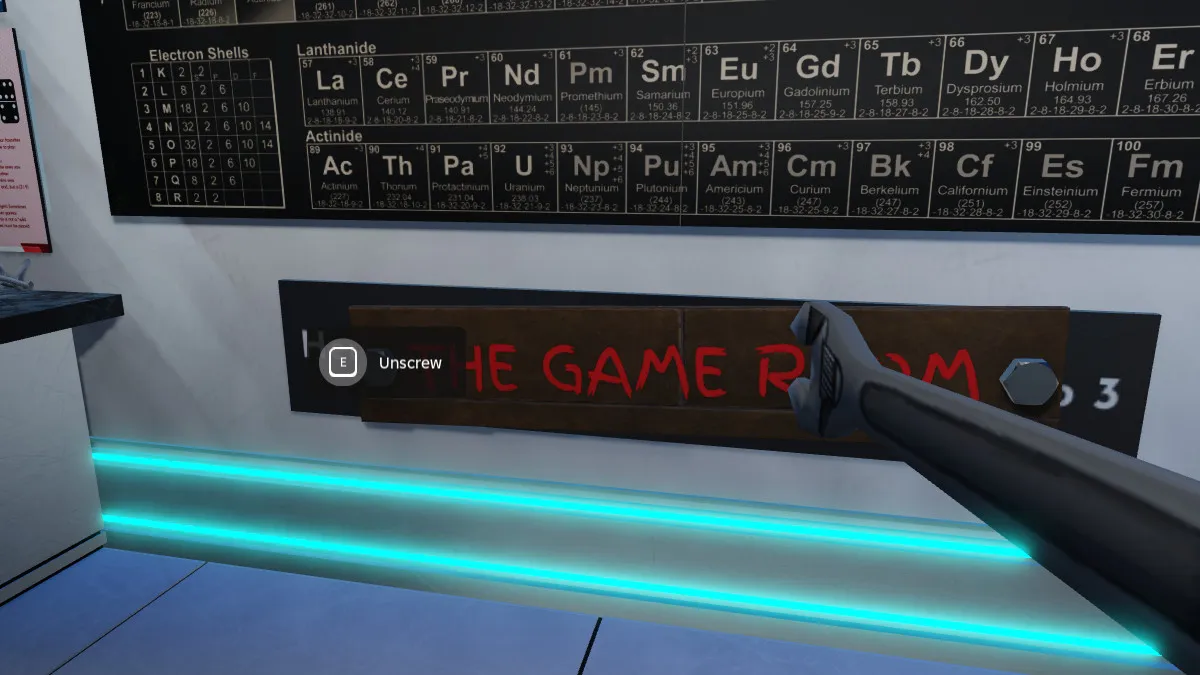 A screenshot showcasing Chapter 4 of Terminal Escape Room in Roblox