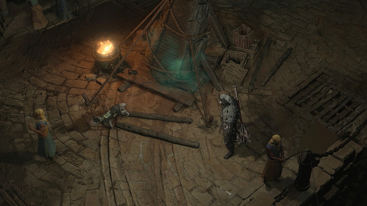 The Gauntlet Trials stone in Diablo 4.