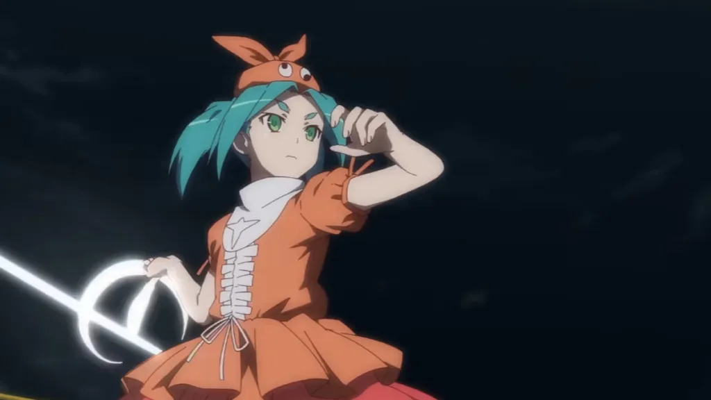 Yotsugi Ononoki in Monogatari Series Off and Monster Season