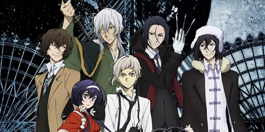 Season 3 promo art for Bungo Stray Dogs