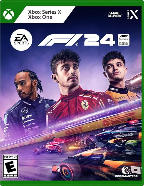 The cover of F1 2024. This image is part of an article about the best video games deals before Prime Day.