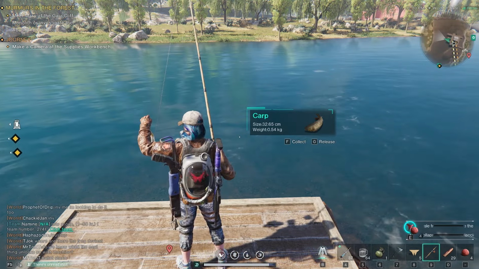 how to fish in once human