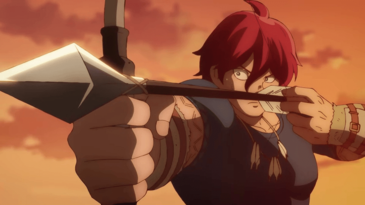 Haga aims his bow and arrow. This image is part of an article about the confirmed release date of Quality Assurance in Another World Episode 2.