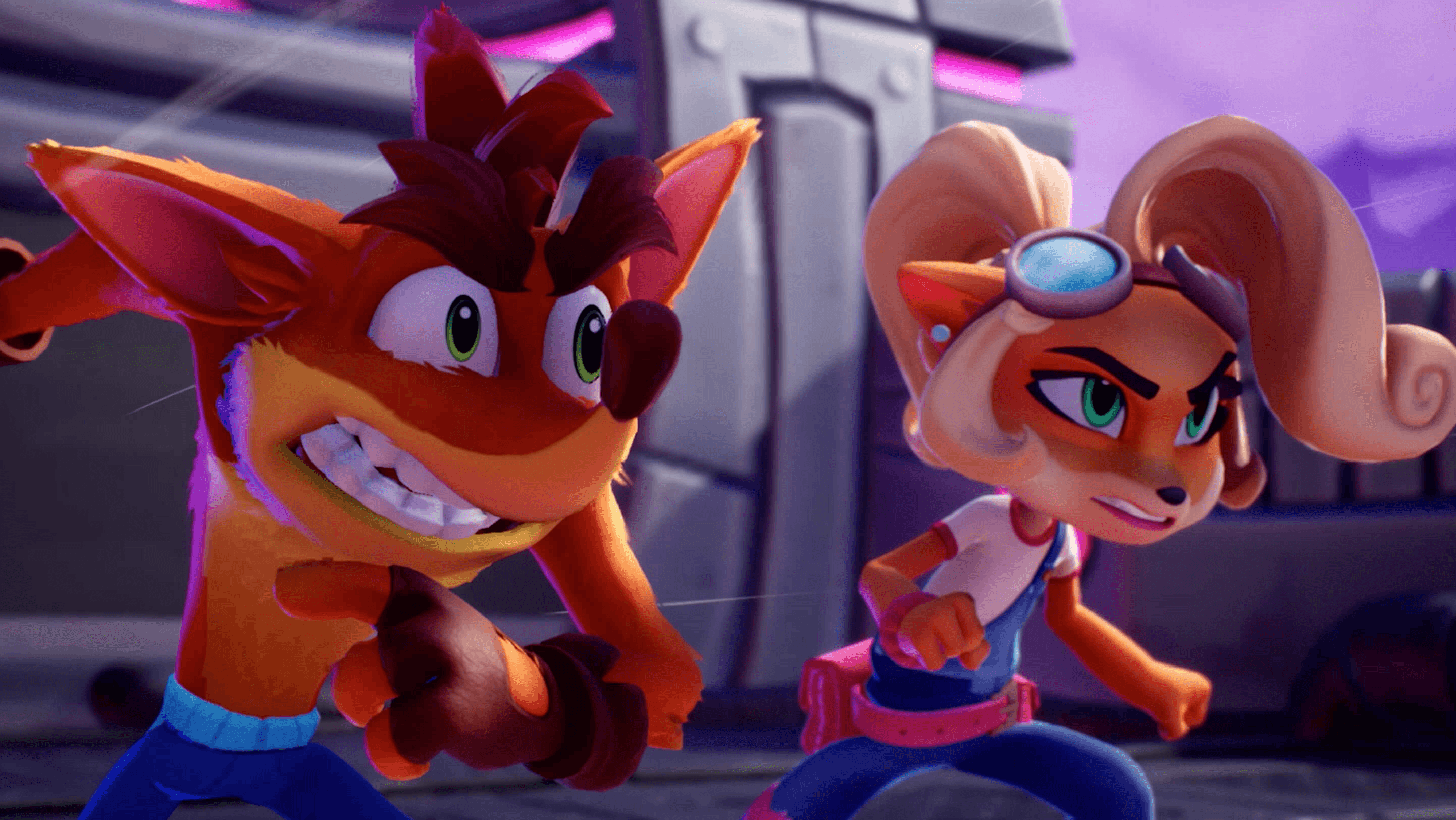 Crash and Coco ready for battle