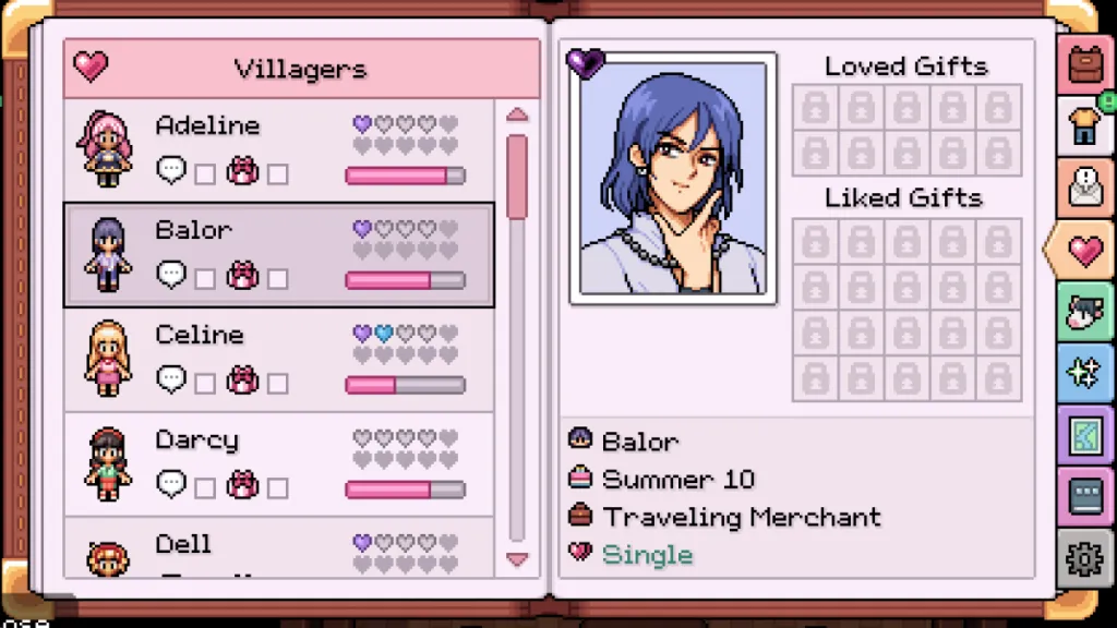 An image showing romance option Balor in Fields of Mistria