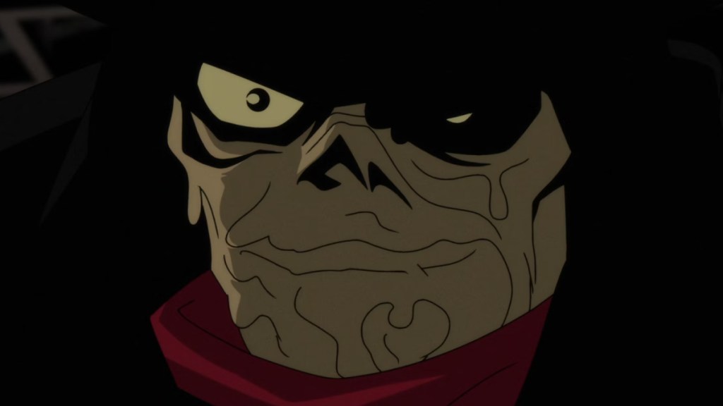 A close-up of Basil Karlo/Clayface in Batman: Caped Crusader Season 1