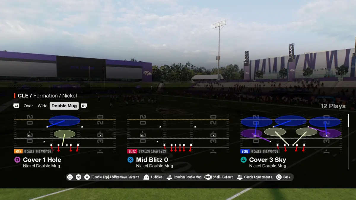 Plays from the Cleveland Browns playbook as part of an article about the best defensive playbook in Madden NFL 25.