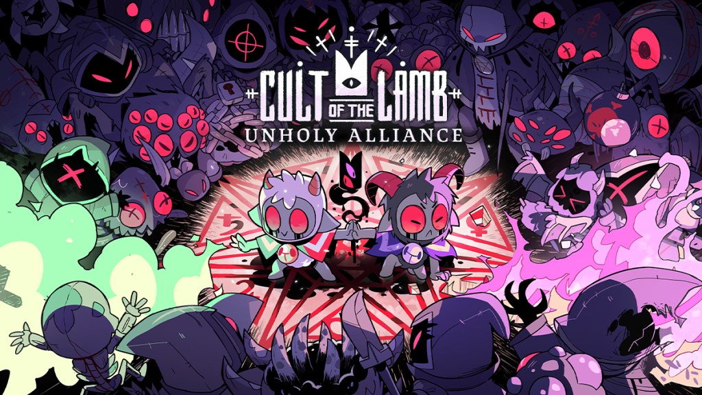 Cult of the Lamb unholy alliance keyart