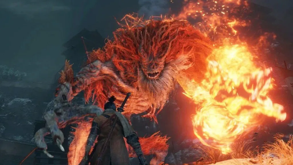 Demon of Hatred Sekiro boss fight