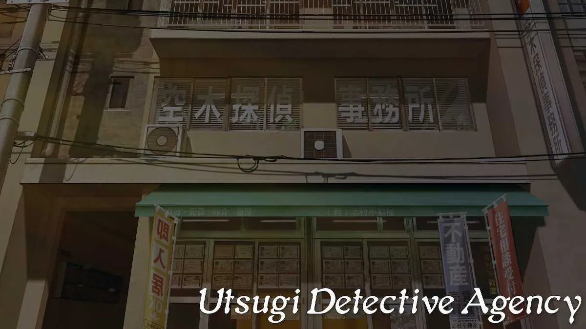 The Utsugi Detective Agency in Emio: The Smiling Man in a walkthrough of the first chapter of the game