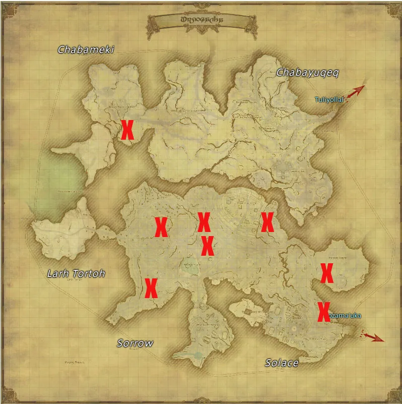 All Treasure Map Locations in Urqopacha