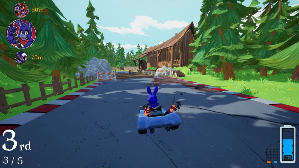 Five Laps at Freddys gameplay screenshot Clickteam