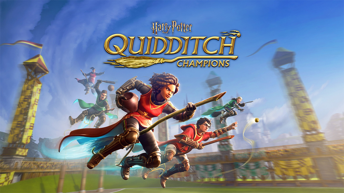 Harry Potter Quidditch Champions keyart from Sony