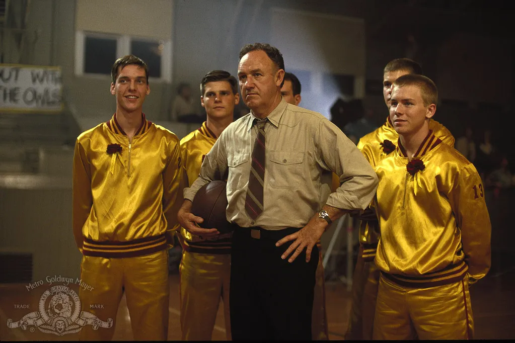 Gene Hackman in Hoosiers