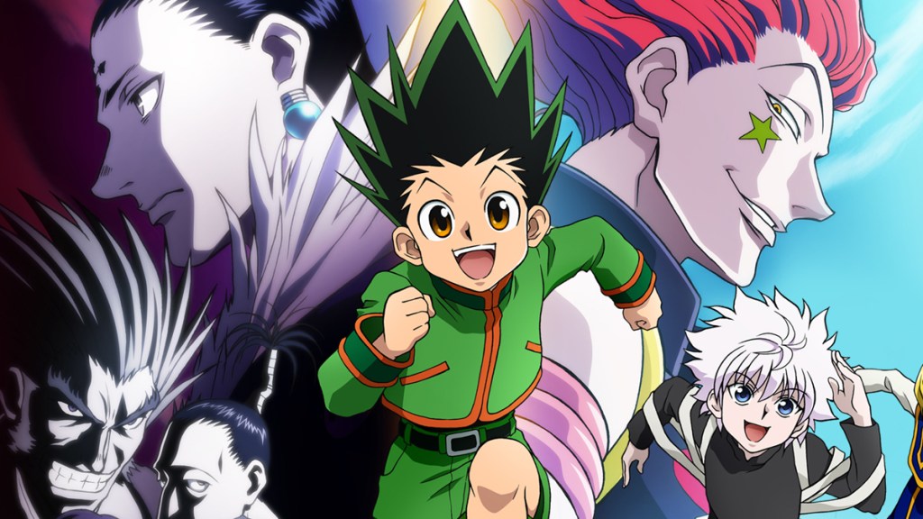 Hunter X Hunter Viz Media keyart  as part of an article about the best anime of all time.