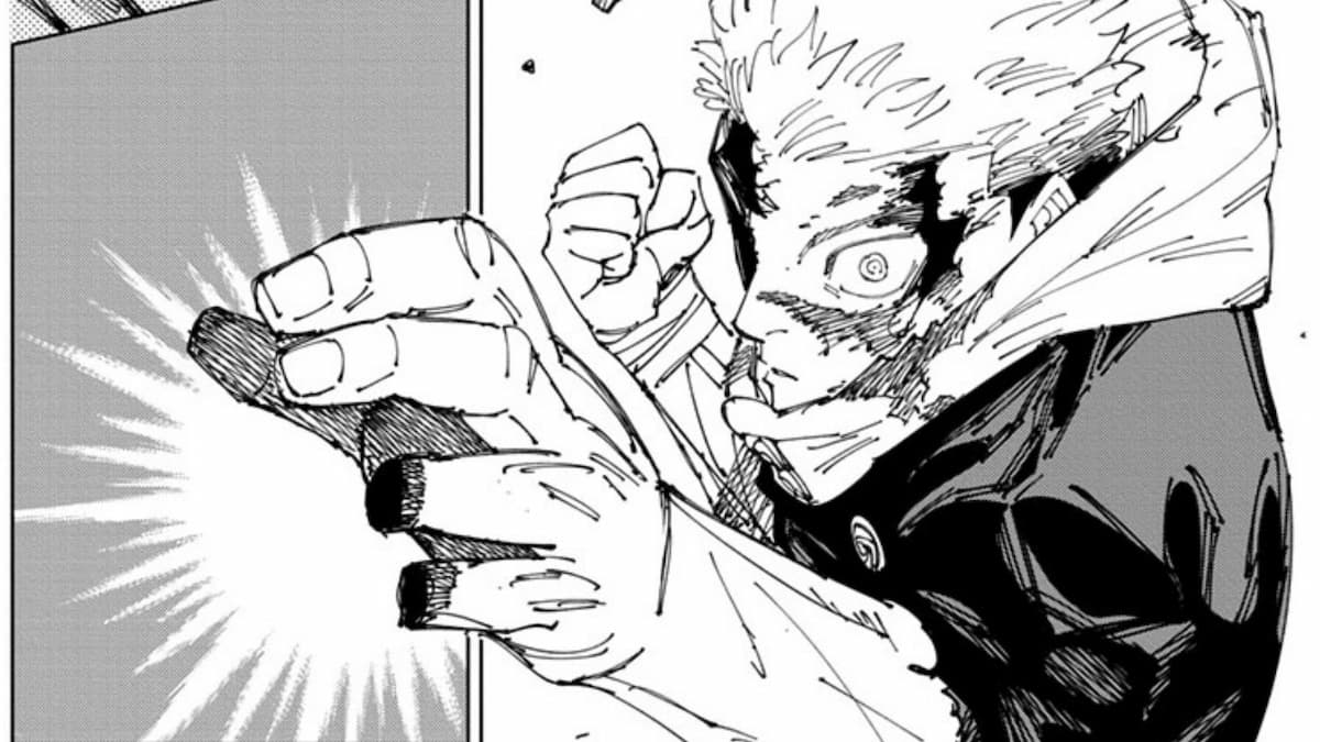 Yuji Itadori in Chapter 266 of Jujutsu Kaisen