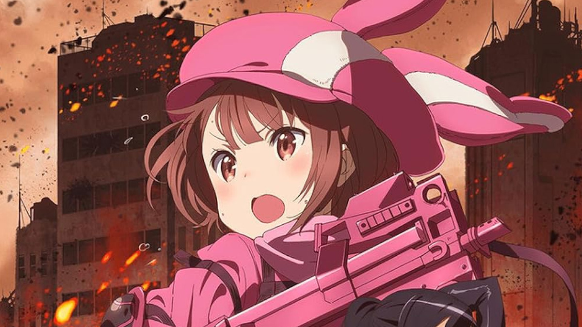 LLENN Sword art online gun gale online keyart