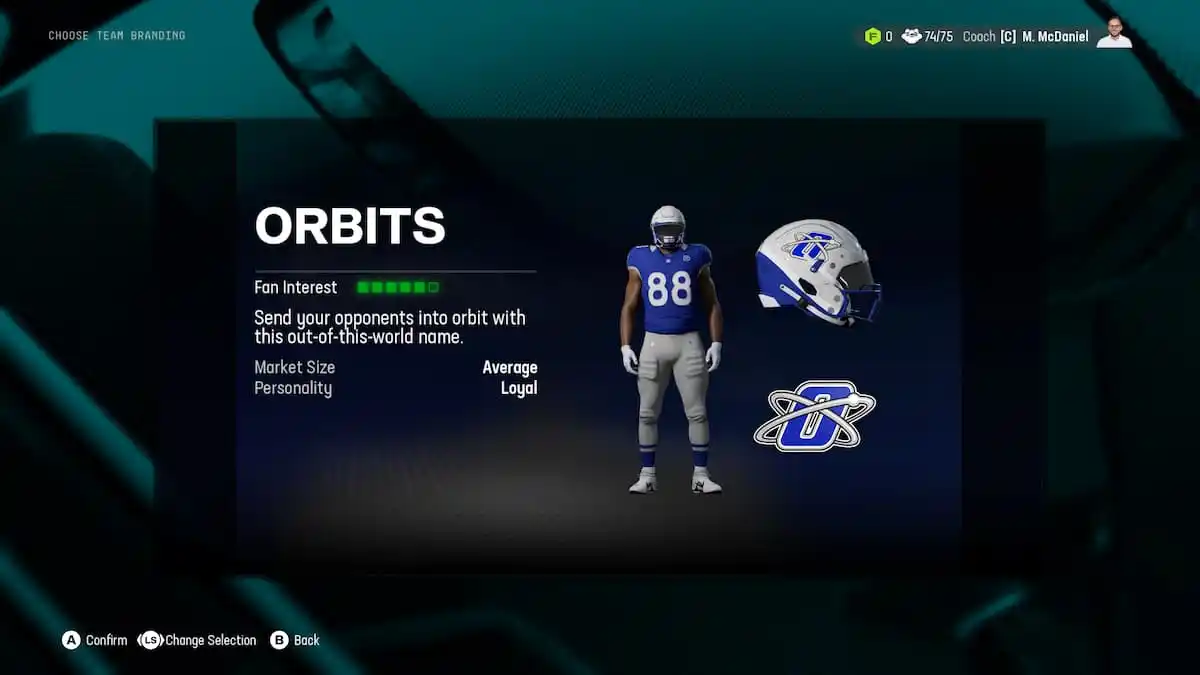 The Orbits as part of an article about relocations options in Madden NFL 25.