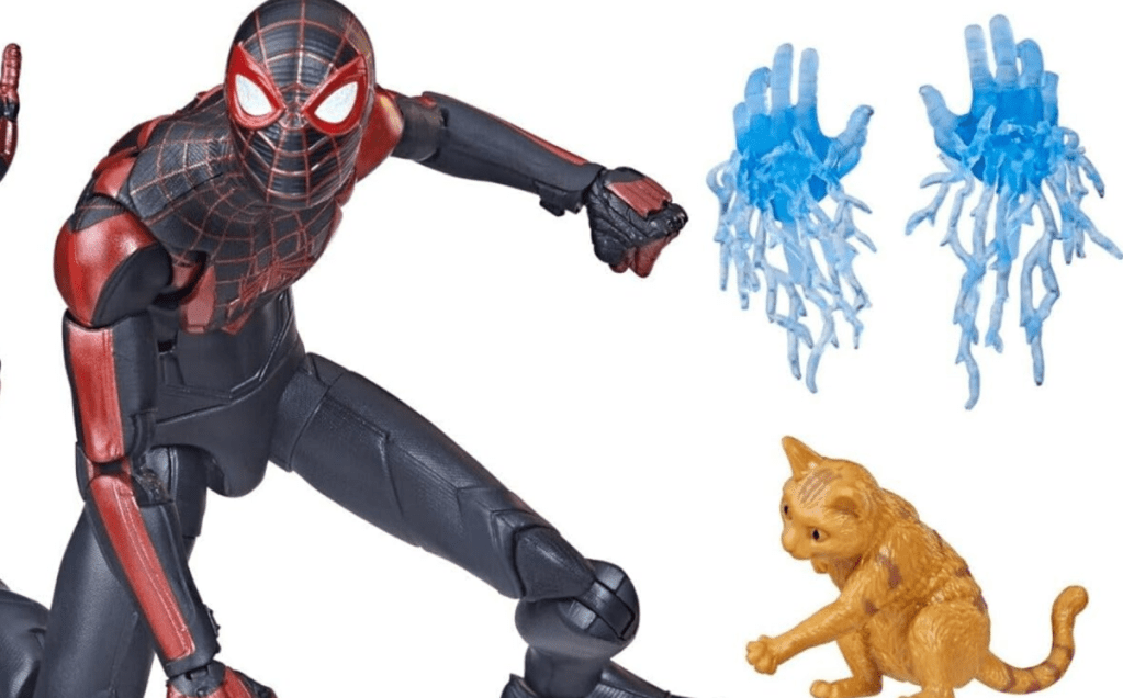 The Marvel Legends Gamerverse Miles Morales Spider-Man figure