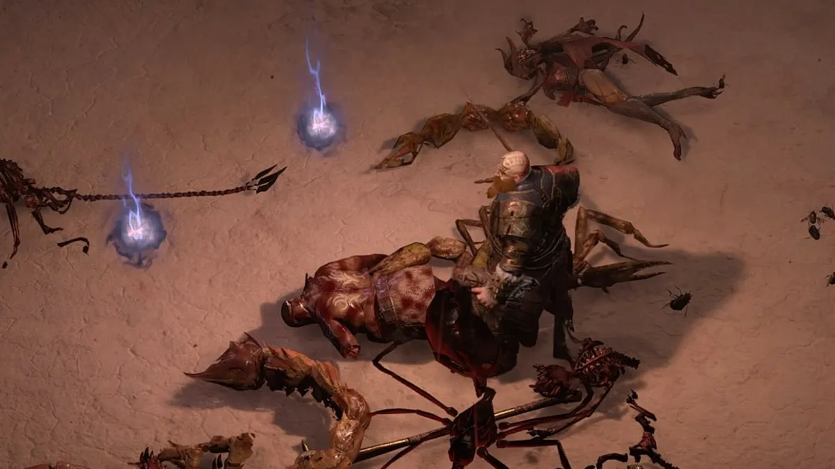 Mother's Gifts on the ground in Diablo 4.