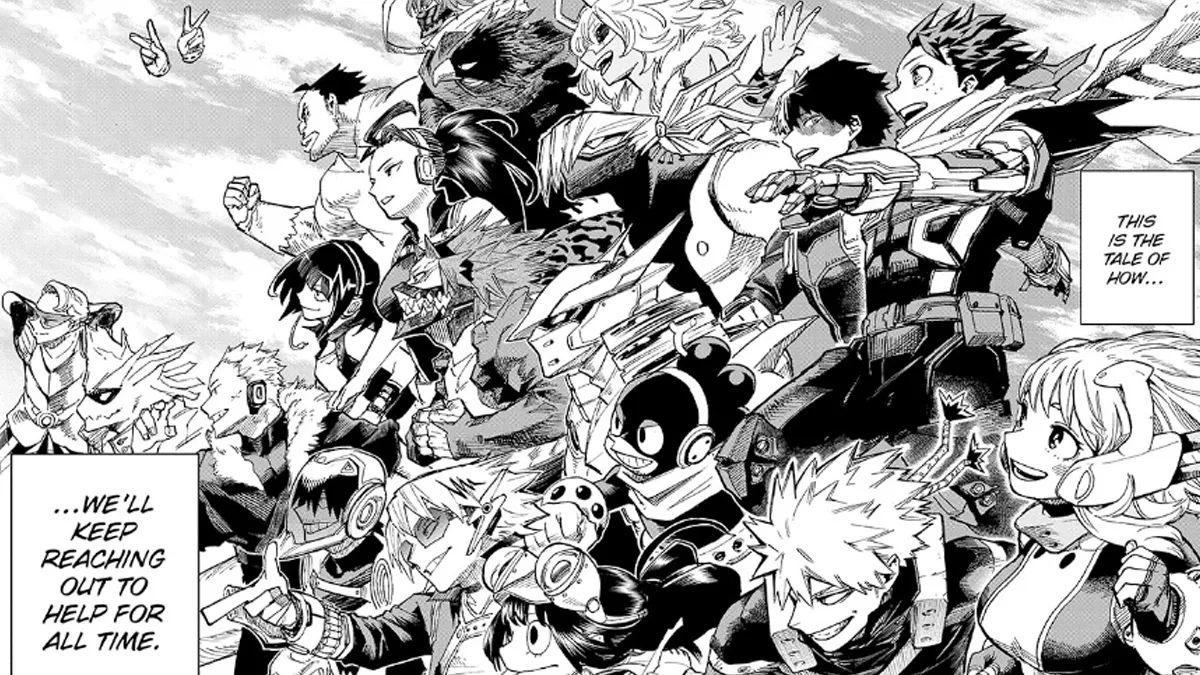 My Hero Academia Chapter 430 final panel