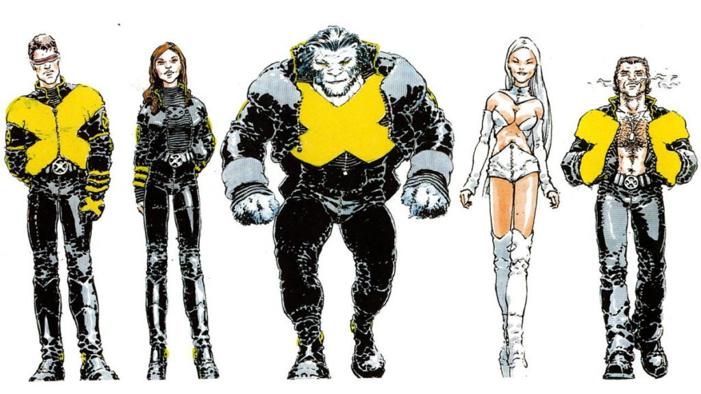 Frank Quitely's costume designs for New X-Men